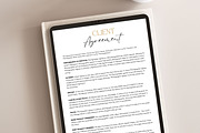 Photography Contract Templates, a Templates & Theme by Sweet Little Muse (Thumbnail 6 of 8)