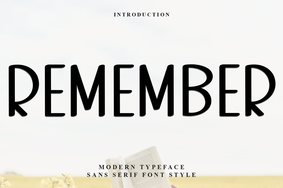 Remember, a Script Font by FreshTypeINK (Photo 1 of 8)