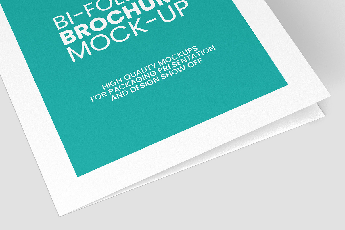 Bi-Fold A5 Brochure Mock-up, a Books & Magazine Mockup by Illusiongraphic (Photo 19 of 25)