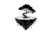 50 Floating Island Bonsai Vector Bun, an Illustration by Designs_River (Thumbnail 17 of 51)