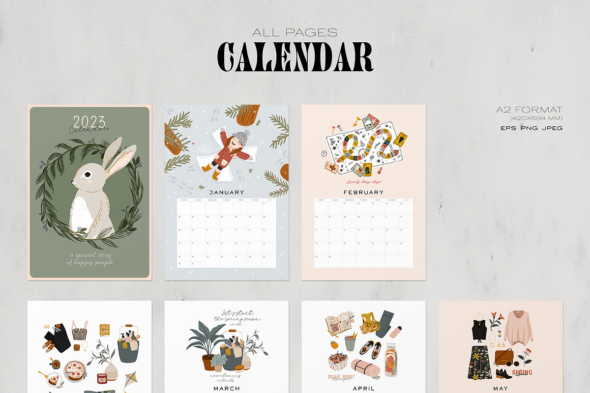 Holiday Season Bundle: Fall & Winter, an Object Graphic by Ruslana Lubenets (Photo 42 of 43)