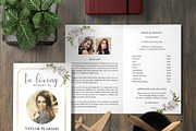 Memorial Program Template, an Invitation Template by TemplatesForest (Thumbnail 2 of 3)
