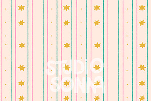 Stripes and Stars Cream