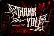 Ravok – Heavy Metal Blackletter Font, a Blackletter Font by Letterara (Thumbnail 15 of 15)