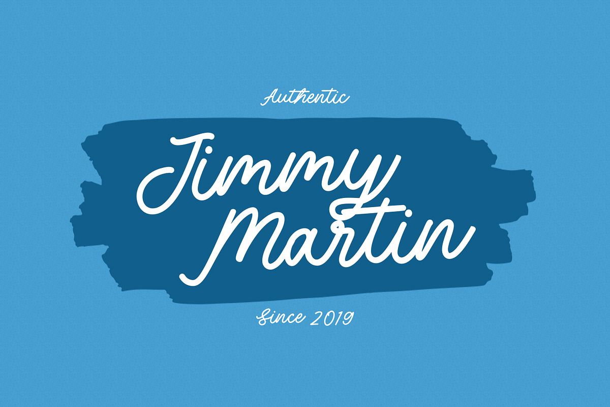 Blufcrowds Classic Script Font, a Script Font by Maulana Creative (Photo 8 of 10)
