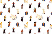 Symphonic orchestra musicians set, a Person Illustration by PaperTrident (Thumbnail 5 of 5)