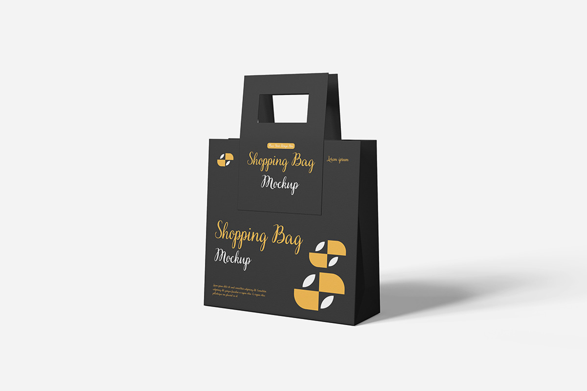 Clean Shopping Bag Mockup PSD, an Advertising Mockup by Indah (Photo 5 of 6)