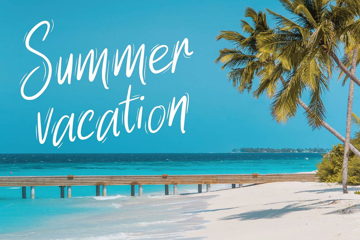 Summer Wednesday - Handwritten Fonts, a Script Font by Patria Ari (P4tcreativa) (Photo 7 of 9)