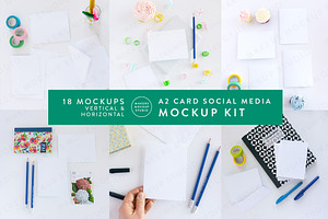 Card Mockup Instagram Bundle