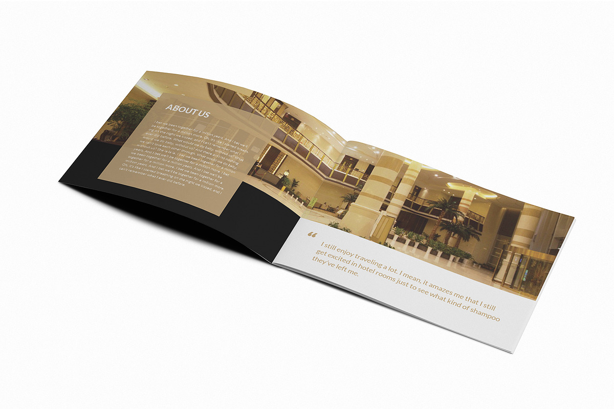 Hotel A5 Brochure, a Brochure Template by Incools Stokie (Photo 3 of 18)