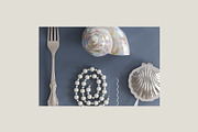 TREASURES OF THE SEA blue mockup, a Household Mockup by Stykke Studio (Thumbnail 4 of 9)