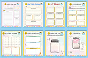 Editable Kids Daily Journal Canva, a Stationery Template by Designmela01 (Thumbnail 3 of 5)