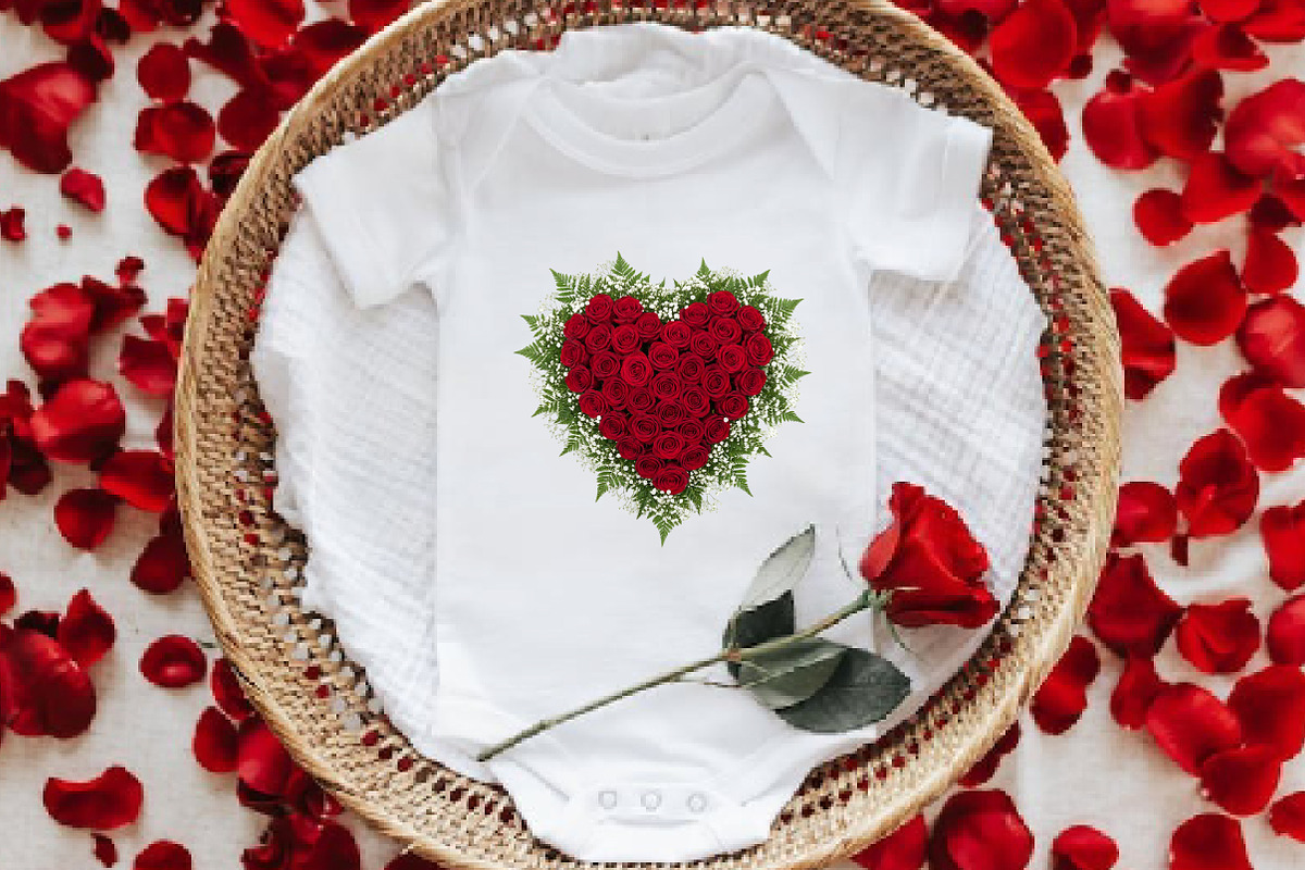 Valentine’s Day Floral PNG, an Illustration by DreamArtGraphic (Photo 6 of 6)