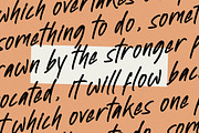 Newtonick Chodes Display Handbrush, a Script Font by Letterena Studios Script (Thumbnail 4 of 15)