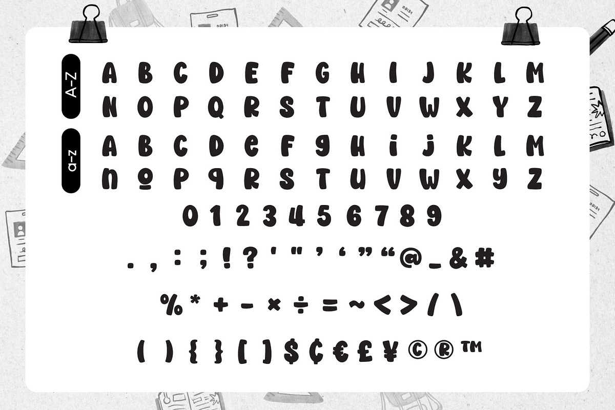 Fox Bling Font, a Handwritten Font by Fox7 By Rattana (Photo 7 of 9)