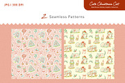 Christmas Cat Line Art Collection, an Object Graphic by Sawango Designs (Thumbnail 7 of 11)