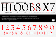 Cresci Exemplar Pro, a Serif Font by California Type Foundry (Thumbnail 8 of 9)
