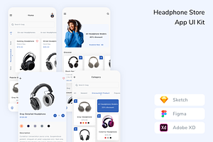 Headphone Store App UI Kit