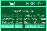 Natural Vibes font, a Serif Font by weknow (Thumbnail 7 of 8)