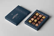 Box Of Chocolates Mock-up, a Packaging Mockup by Yogurt86 (Thumbnail 7 of 14)
