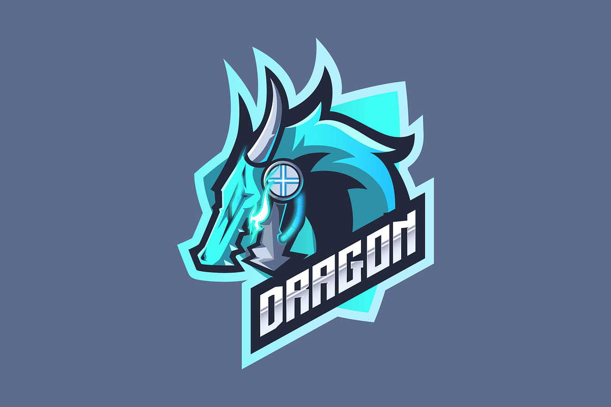 Dragon Mascot Esport Logo, a Branding & Logo Template by prps.std (Photo 2 of 2)