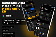 Dashboard Store Mobile App Ui Kit, an UI Kit Template by Pixel Blend (Thumbnail 3 of 13)