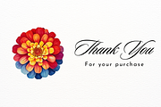 Vibrant Watercolor Zinnia Flower, a Decorative Illustration by New-School-Wave (Thumbnail 5 of 5)