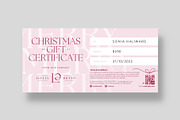 Christmas Gift Certificate Template, a Stationery Template by BrandPacks (Thumbnail 3 of 5)