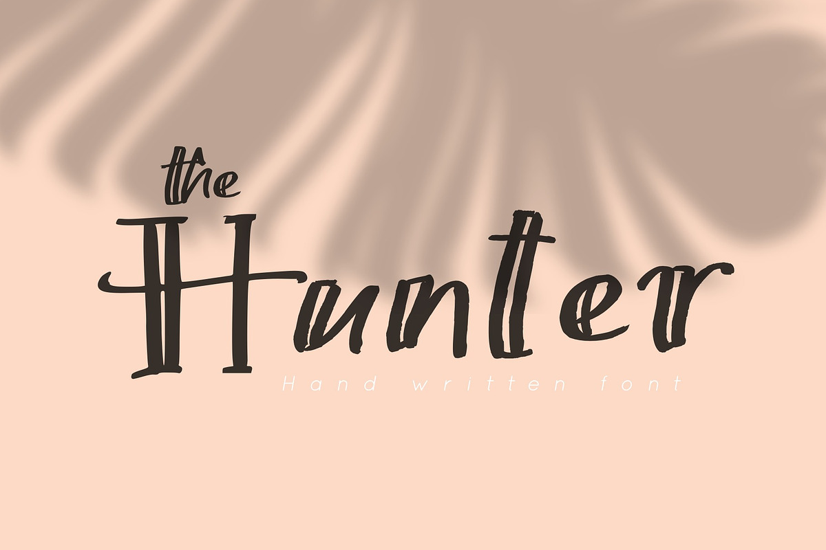 The Hunter, a Handwritten Font by Artstudio (Photo 1 of 5)