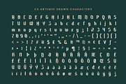 CS Artemio Drawn, a Blackletter Font by Craft Supply Co. (Thumbnail 8 of 8)