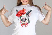 Cute watercolor pig, an Animal Illustration by Watercolor fantasy (Thumbnail 4 of 5)