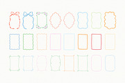 Naive Hand Drawn Frames & Background, an Object Graphic by Leila Divine (Thumbnail 11 of 16)
