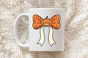 Halloween Bow Pumpkin Ghost PNG, an Illustration by Libby Wishes (Thumbnail 6 of 6)