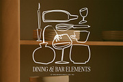 Bar, Café & Dining Illustrations, a Food Illustration by GFB Studio (Thumbnail 1 of 8)