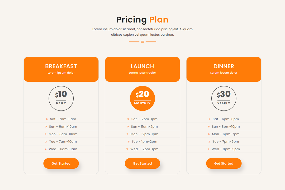 Foody - Food Delivery HTML Template, a Bootstrap Template by Themeplaza (Photo 6 of 7)