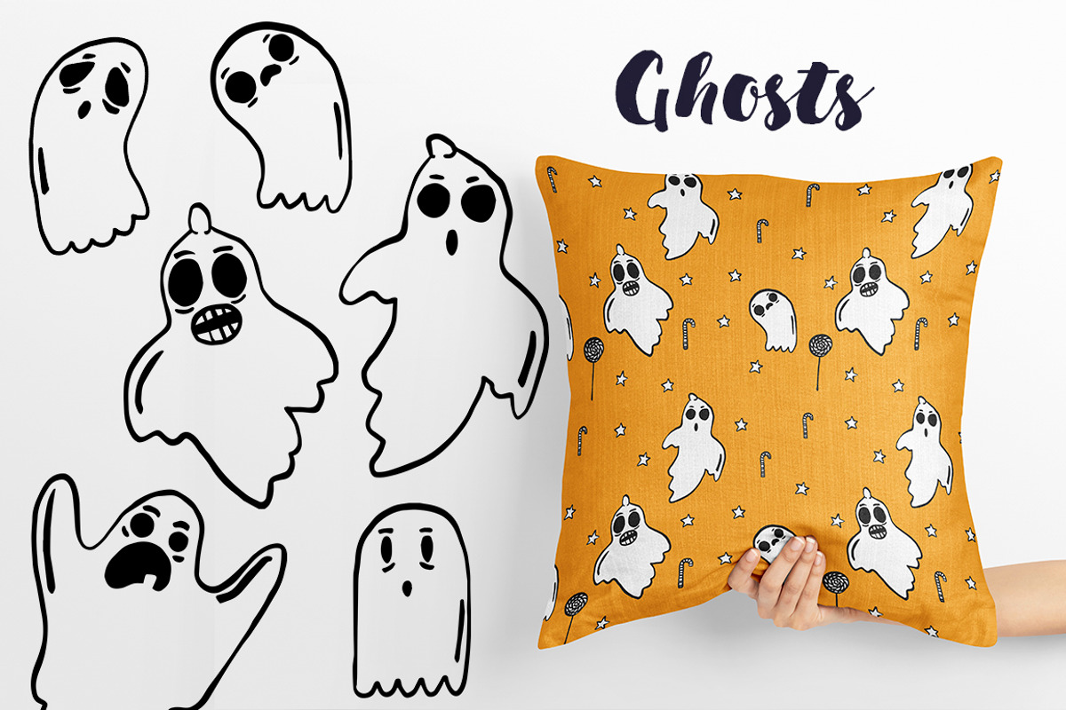 HALLOWEEN big bundle, a Decorative Illustration by Ja Polina ArtShop (Photo 2 of 6)