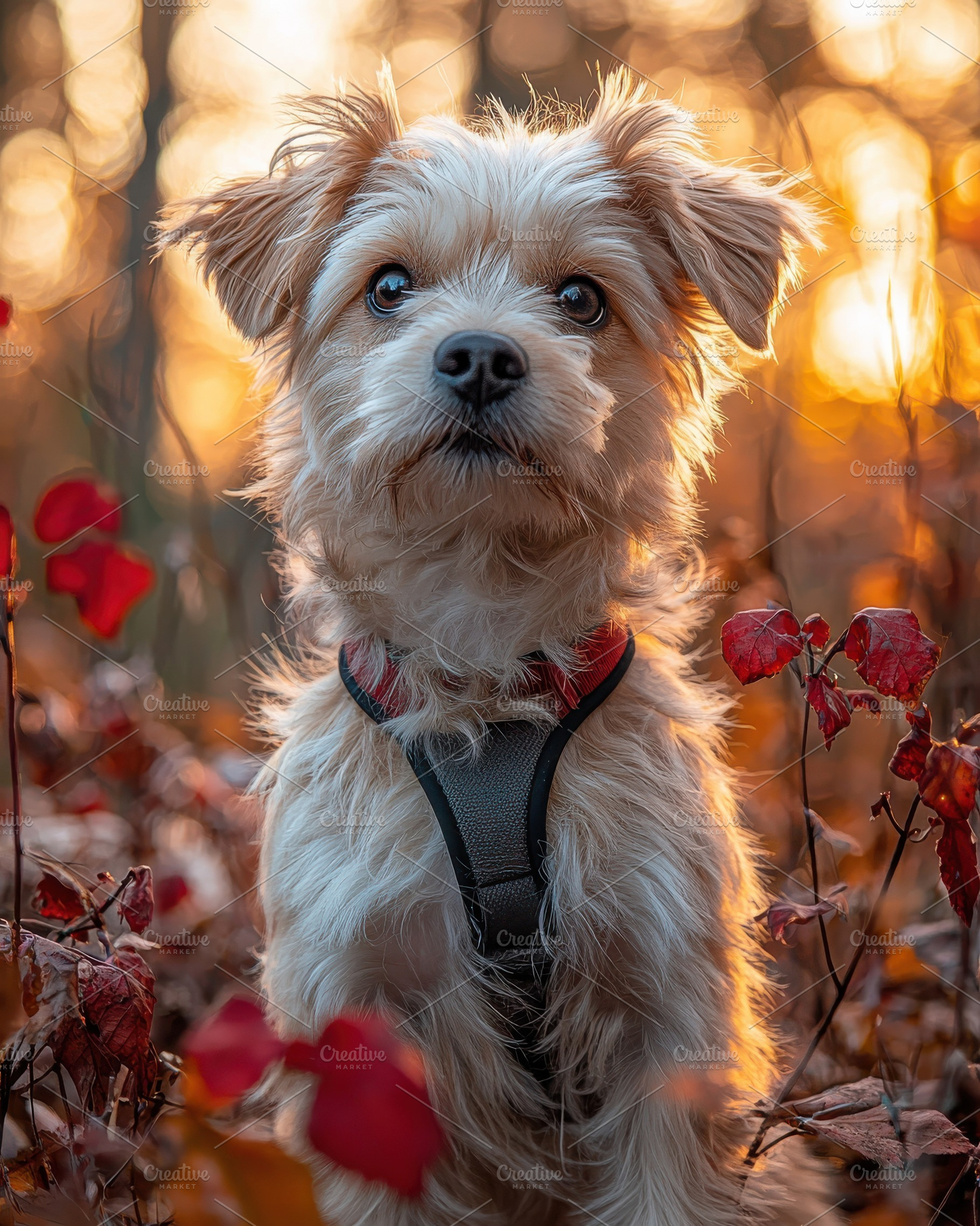 Adorable Portrait of a Cute Dog, an Animal Photo by Virgo Studio