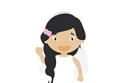 Wedding characters in cartoon style, a Person Illustration by asantosg (Thumbnail 16 of 25)