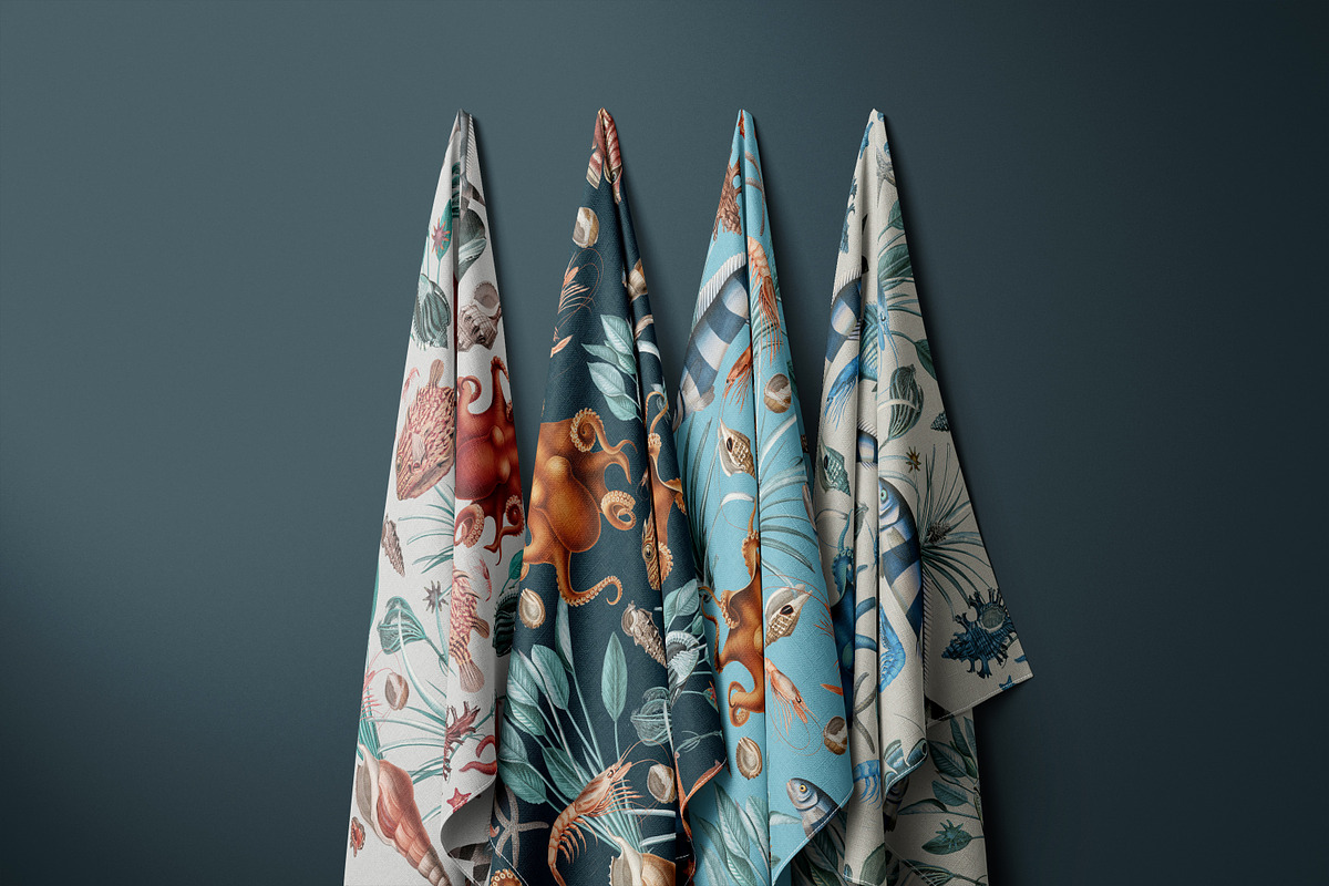 Atlantis Treasure Seamless Pattern, a Pattern Graphic by PrintyleStudio (Photo 5 of 11)