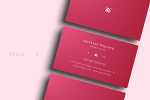 Feminine Business Card - V.49