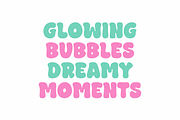 Bubble Sorbet - Cute Display Font, a Handwritten Font by SaktiAvellin (Thumbnail 2 of 8)