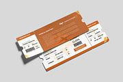 Ticket Mockup, a Product Mockup by graphictime (Thumbnail 6 of 12)