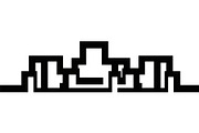 Pixel Art Border Frame SVG Bundle, an Illustration by Gfx_Store (Thumbnail 22 of 31)