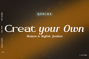 Roscha | Modern Serif Font Disc 50%, a Serif Font by LuhopCreative (Thumbnail 13 of 13)