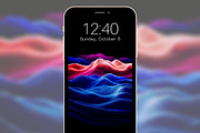 Colorful Abstract Wave Phone BG, a Graphic by Kalindiprints (Thumbnail 1 of 7)