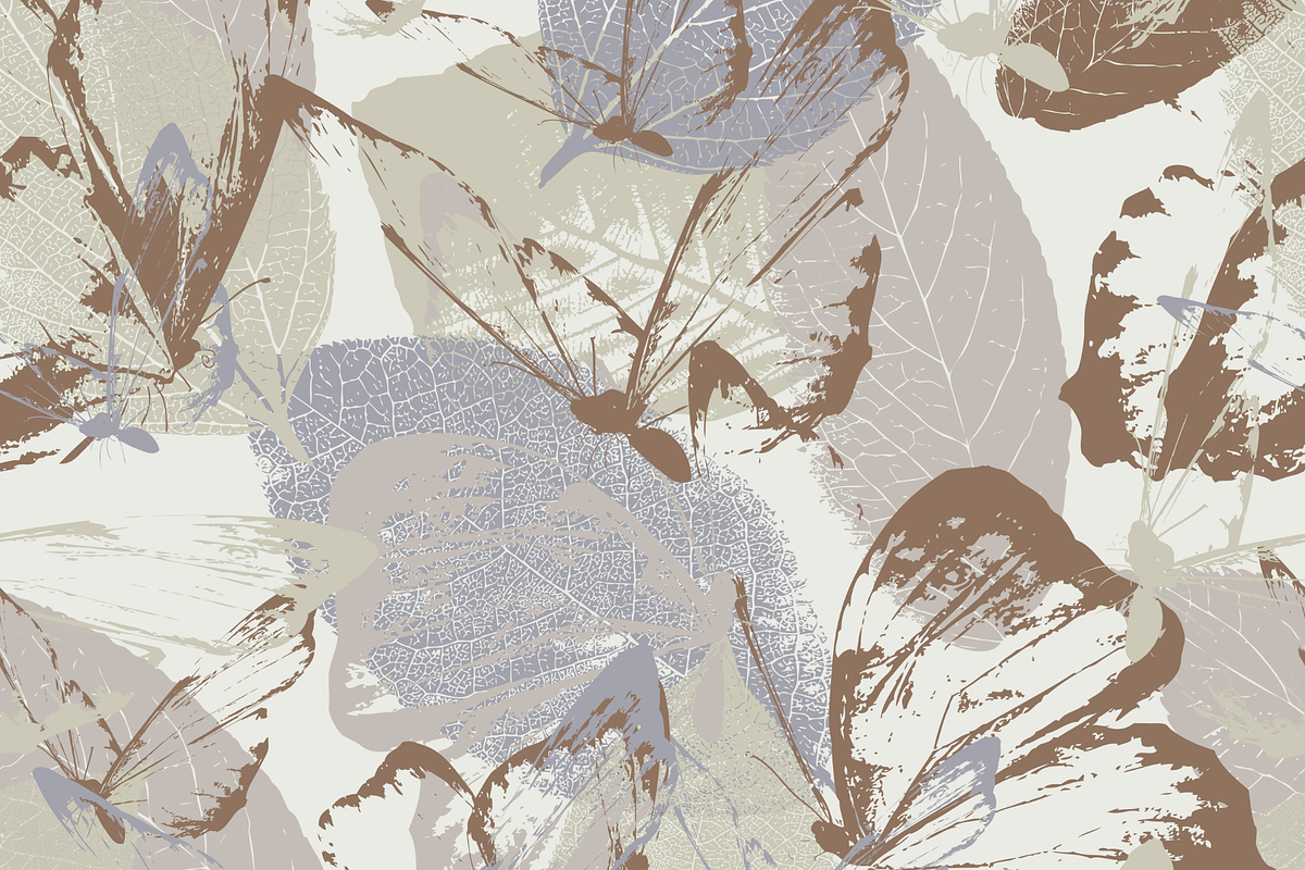 Seamless Luxurious Leaf Patterns, a Pattern Graphic by ThePhoton (Photo 2 of 18)