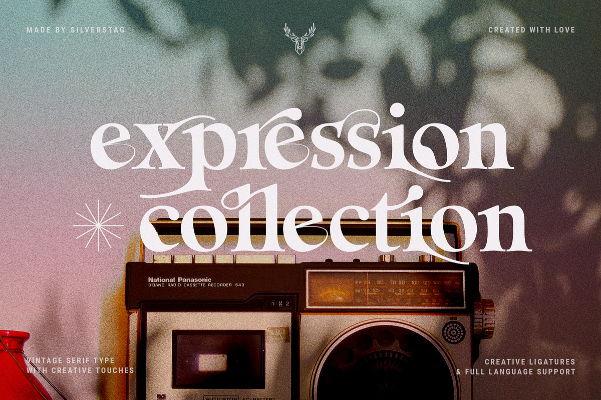 Eighties Nostalgia - Ligature Serif, a Serif Font by SilverStag Type Foundry (Photo 8 of 20)