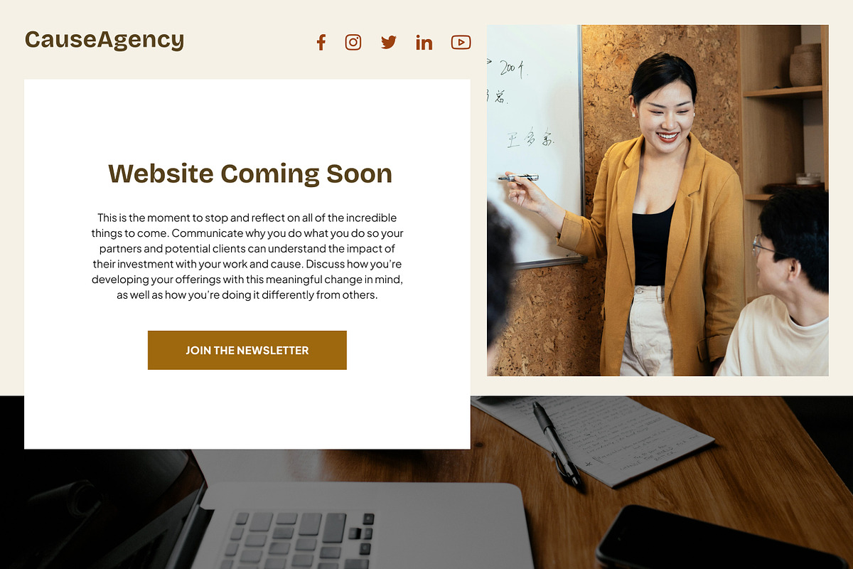 Social Enterprise Showit Template, a WordPress Template by Studio Humankind (Photo 4 of 20)