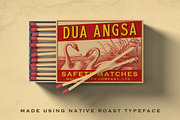 Native Roast - Layered Display Font, a Font by Letterhend Studio (Thumbnail 7 of 9)