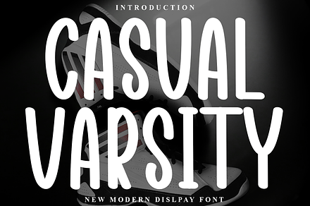 Casual Varsity, a Script Font by FreshTypeINK